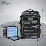 3 Meal - Tactical Backpack - Grey Camo